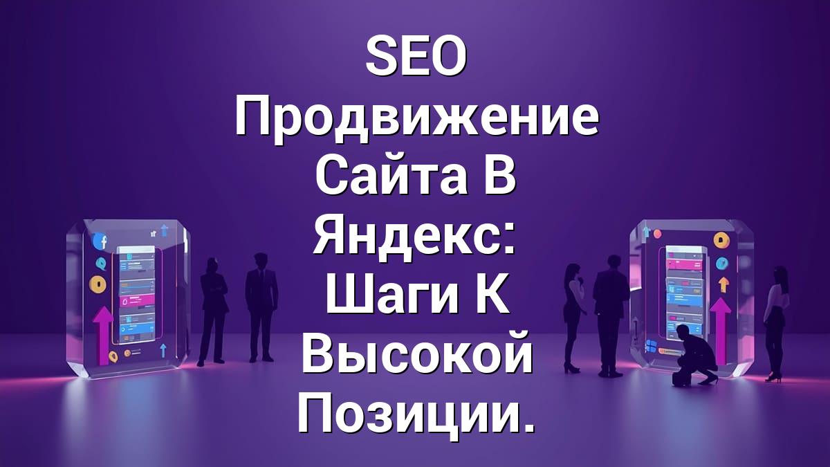 SEO Продвижение Сайта В Яндекс: Шаги К Высокой Позиции.