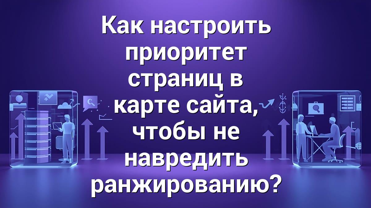 Как настроить приоритет страниц в карте сайта, чтобы не навредить ранжированию?