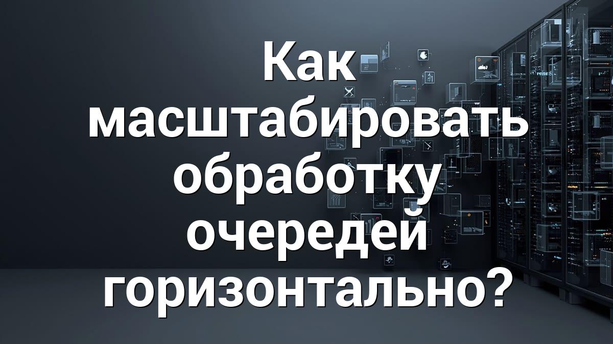 Как масштабировать обработку очередей горизонтально?