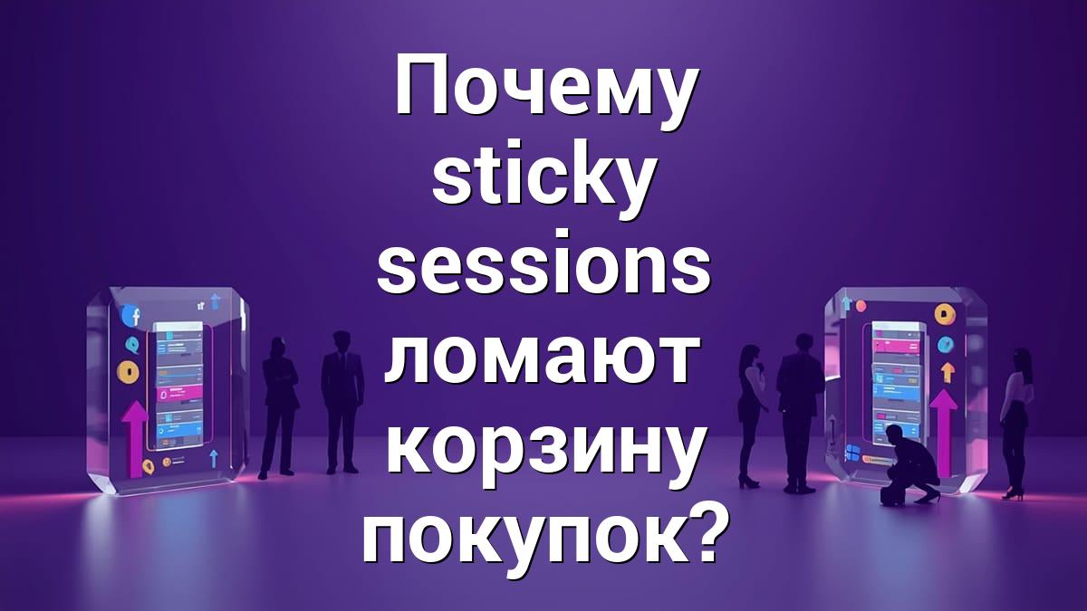 Почему sticky sessions ломают корзину покупок?